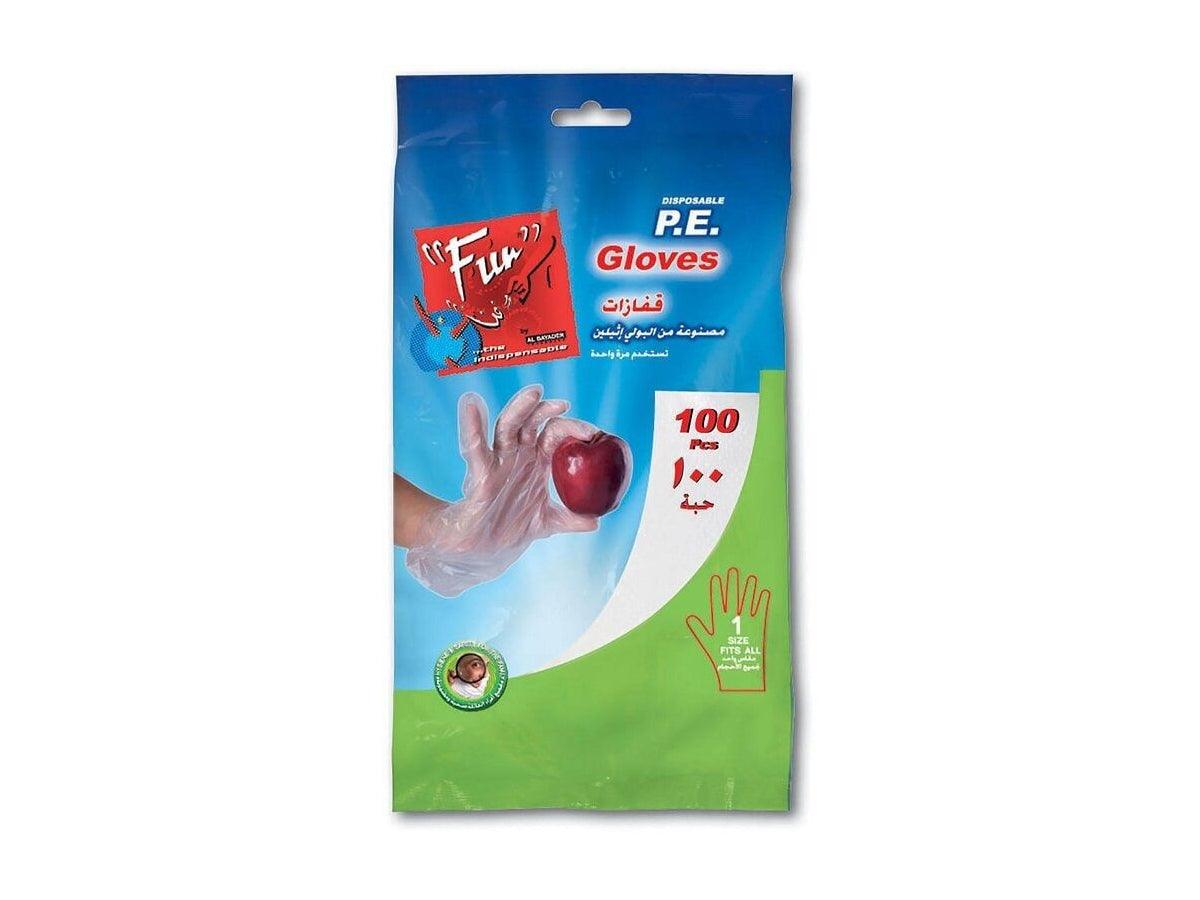 Fun Glove Clear 100pcs-pack