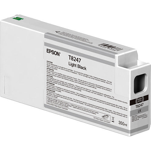 Epson 824, Light Black Ink Cartridge, 350 ML (T824700)