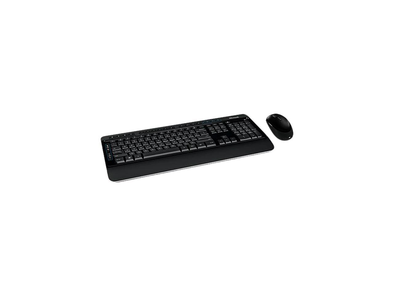 Microsoft Wireless Desktop 3050, USB Wireless Mouse and Keyboard Combo