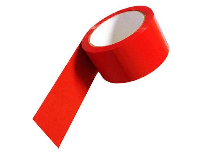 Colored Packaging Tape, 2″ x 45yards (6rolls/pack) – RED