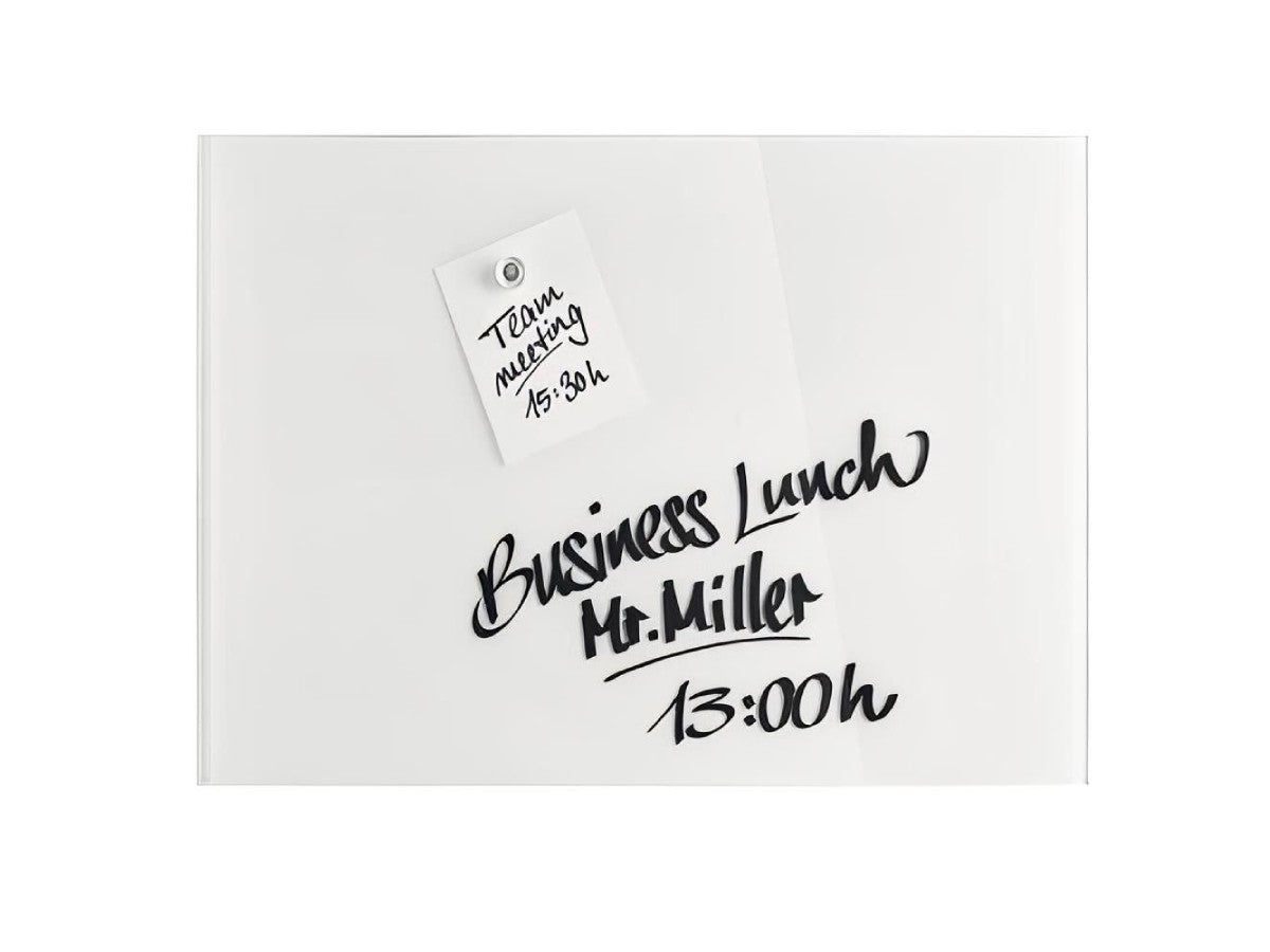 Magnetoplan Magnetic Glass Board, 150 x 100 cm, BRILLIANT WHITE (COP 13408000)
