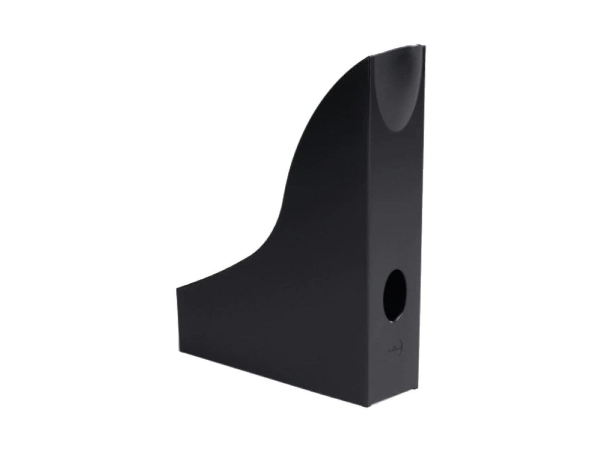 Durable Magazine Rack BASIC, Black