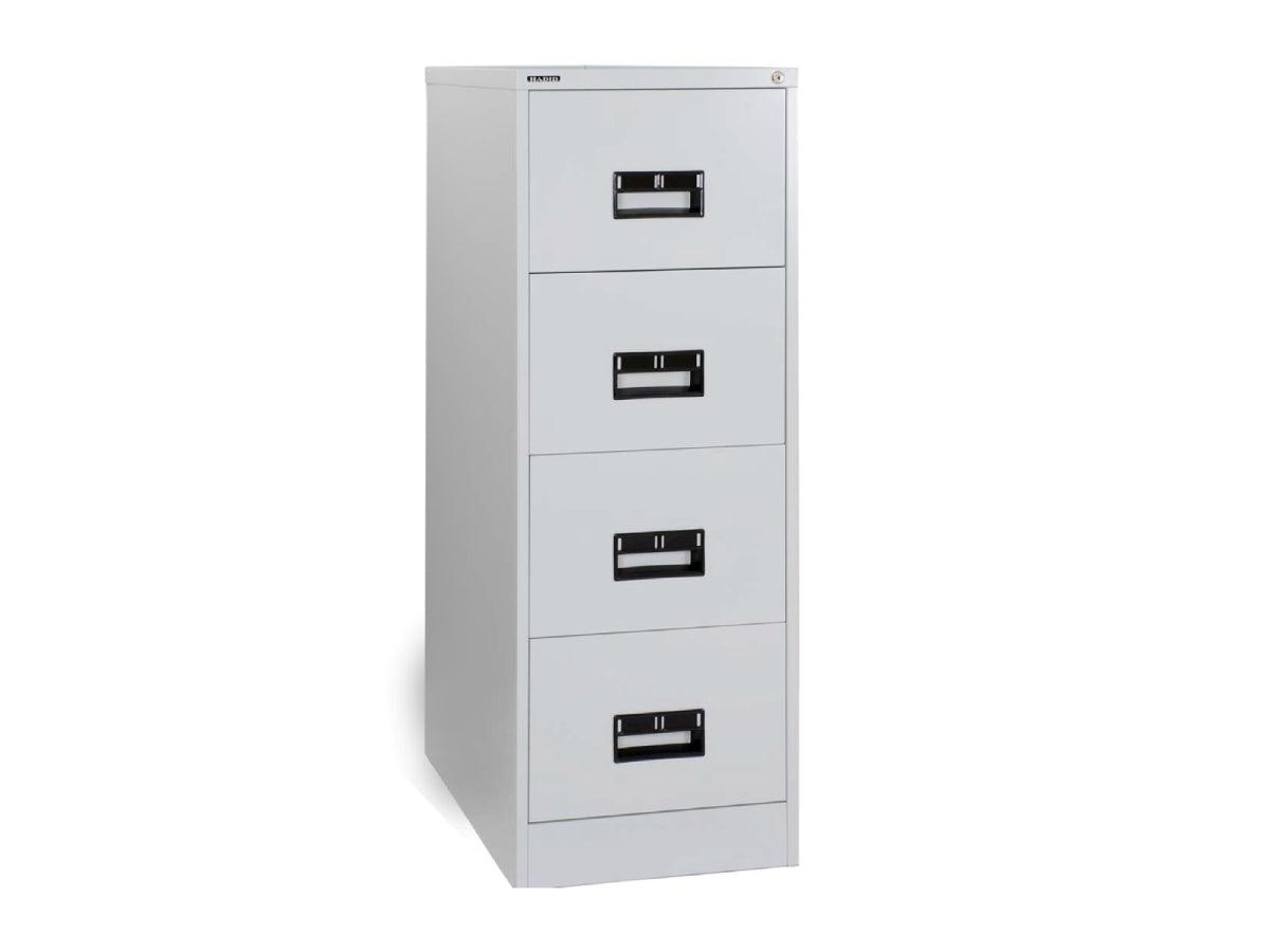Hadid 4 Drawers Metal Filing Cabinet, White