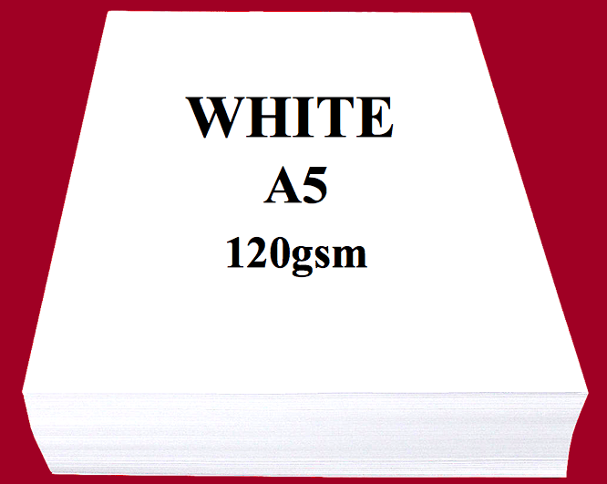 Xtra Print A5 Size Paper, 120gsm, 500 Sheets-Ream