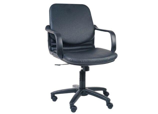 Electra Low Back Chair, Fabric Black