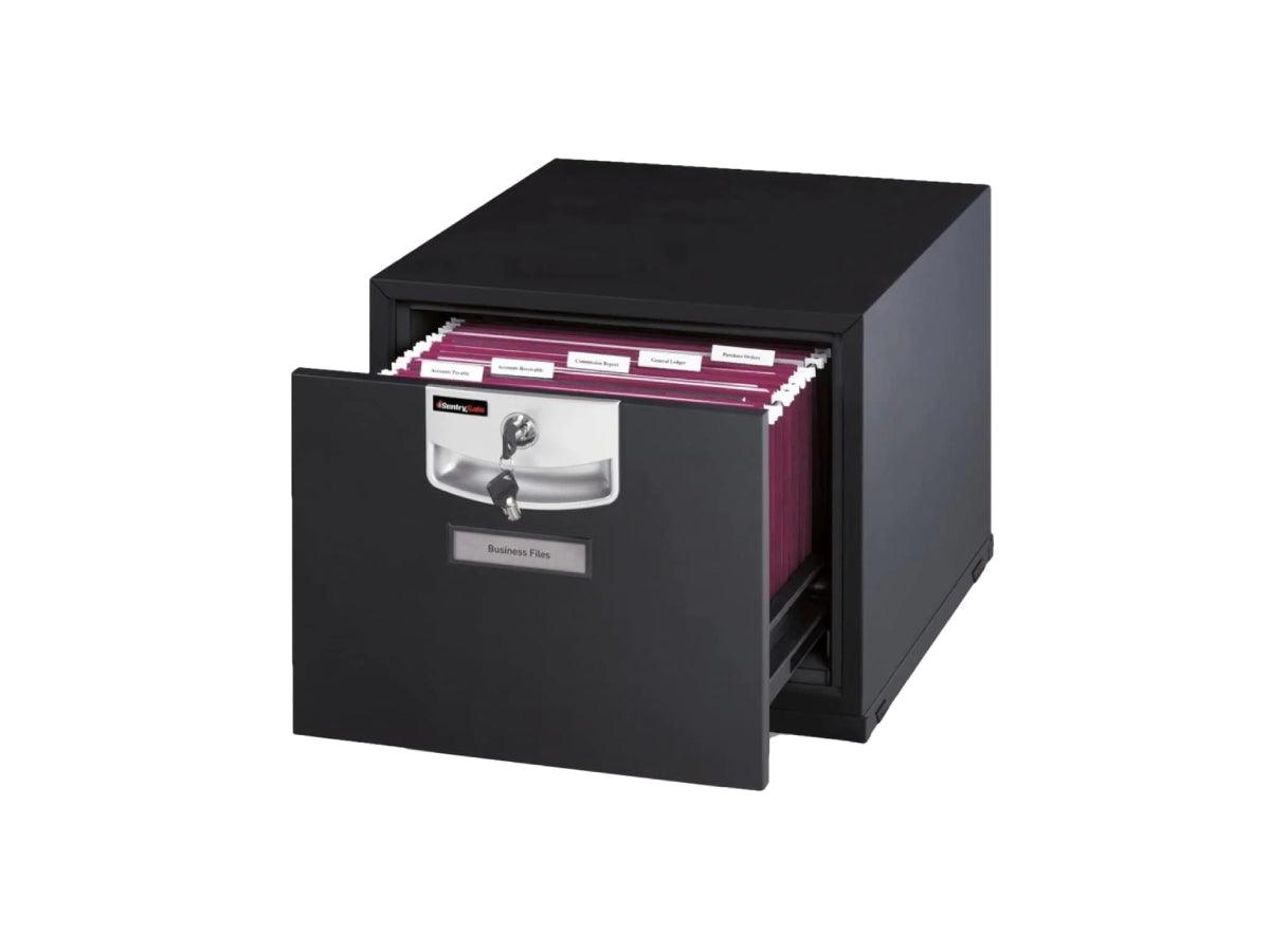Sentry U2101 Fire-Resistant Stackable File Safe Secured By Keylock