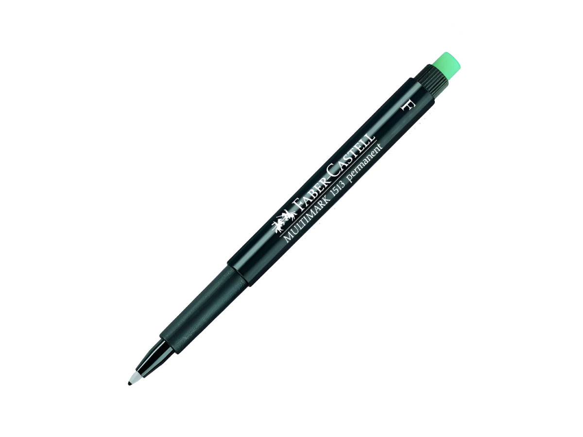 Faber Castell Multimark 1513 Permanent Fine 0.6mm, Black