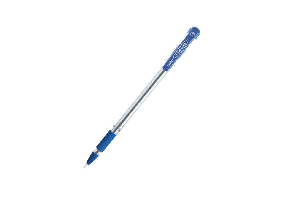 Cello Pen Fine Grip, 12-box, Blue