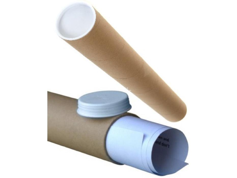 Cardboard Postal-Draft-Drawing Tube 530 x 50mm – Brown (53020N)