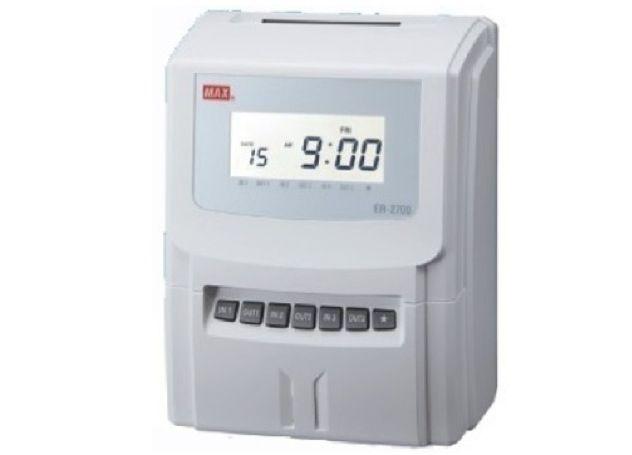 Max ER-2700 Time Recorder