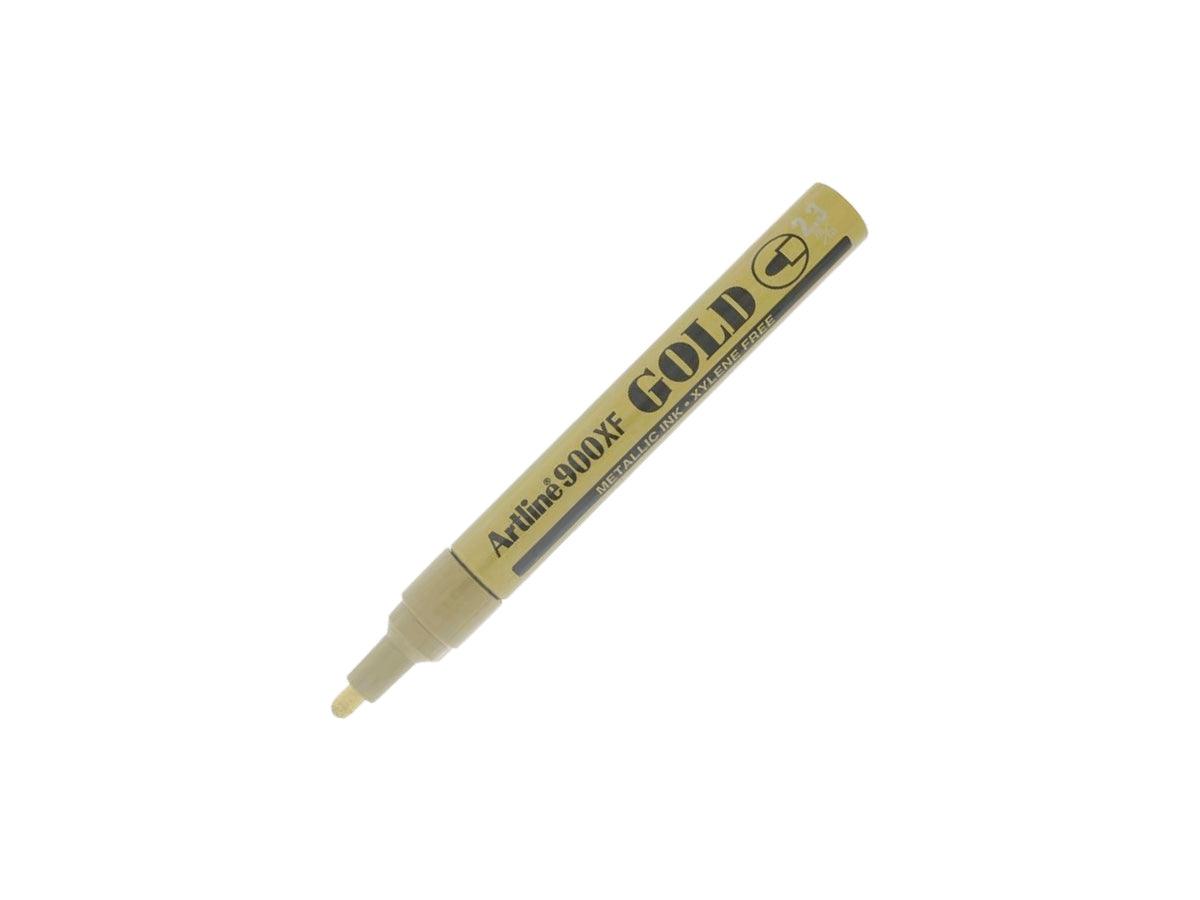 Artline 900 Paint Marker – Metallic Gold, (Pack of 12)