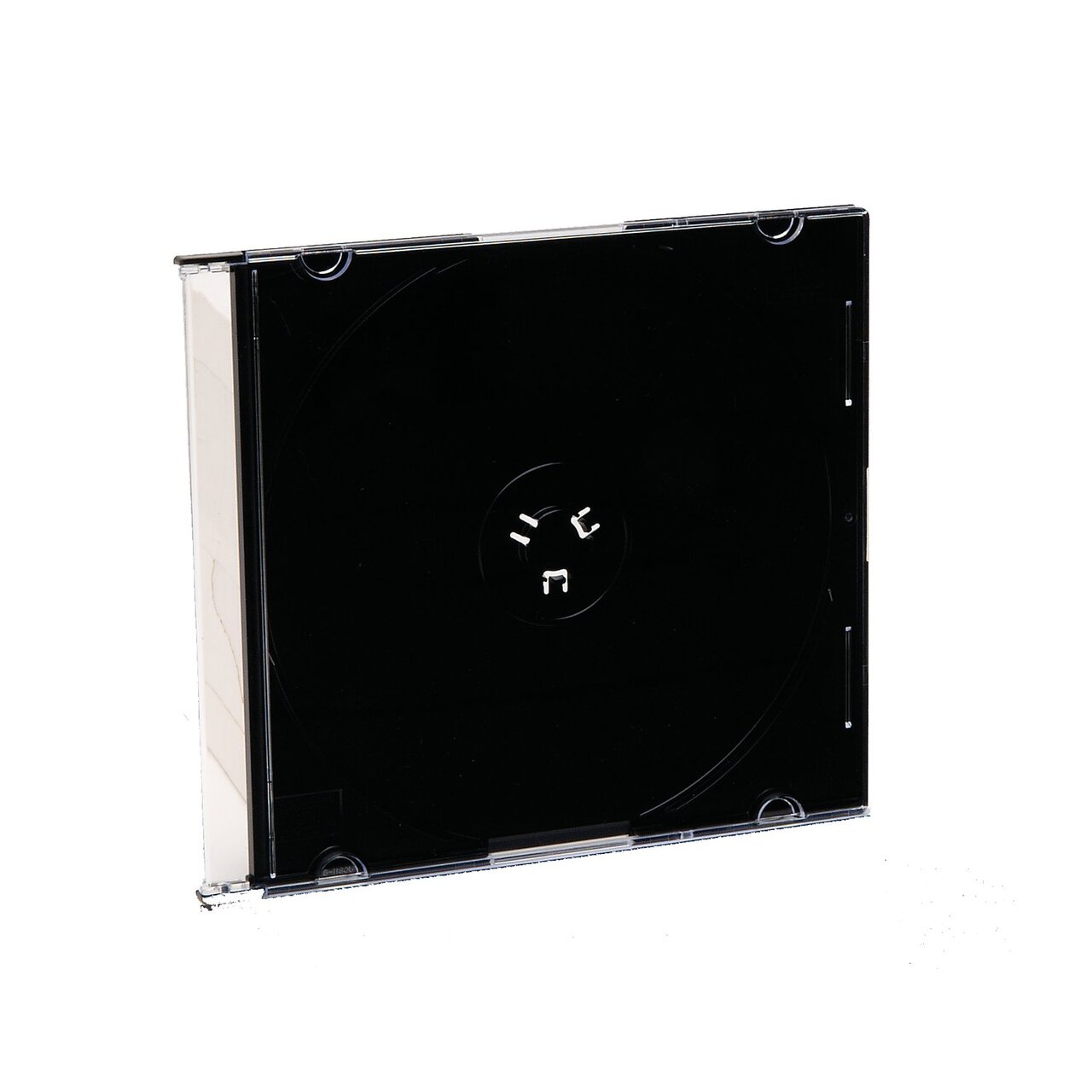CD Slim Case Front Clear & Backside Black