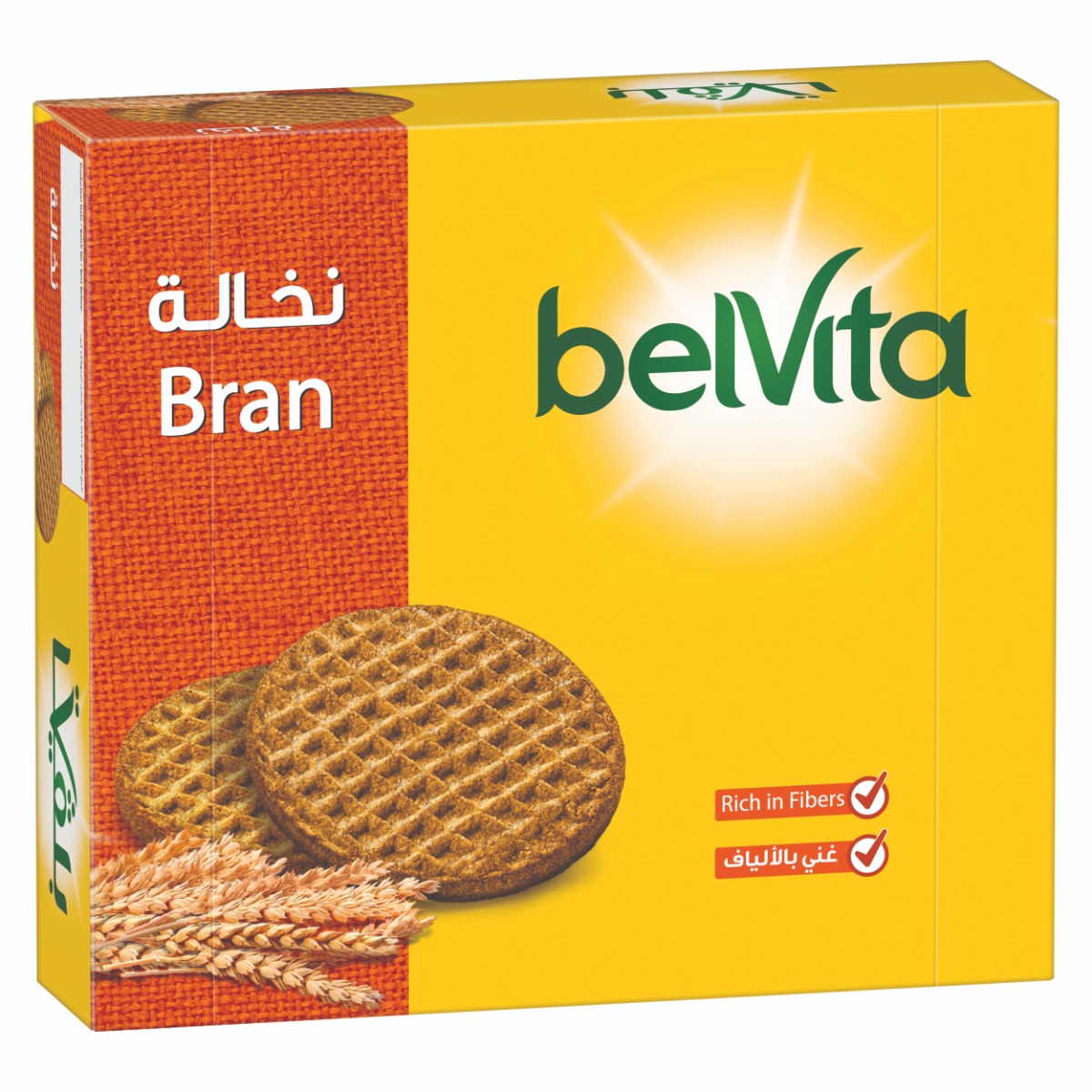 Belvita Bran Rich In Fibre Biscuit 8x56g