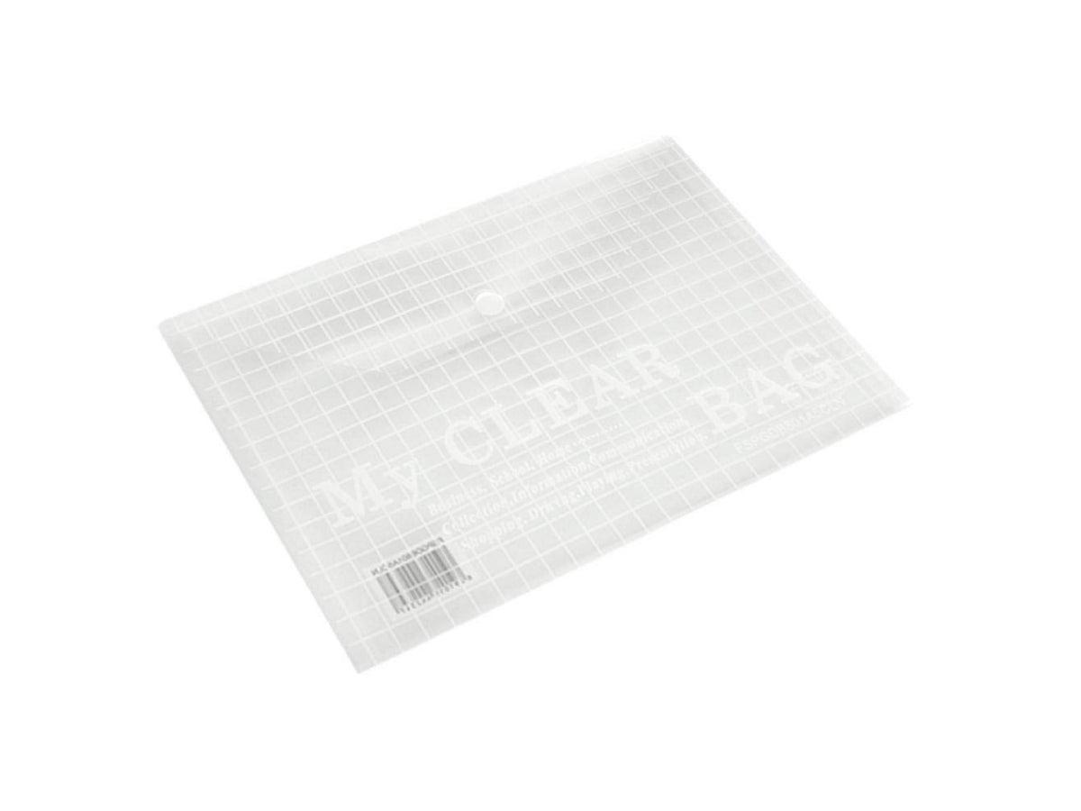 Atlas Document Bag “My Clear Bag” F/S, 12/pack, Clear