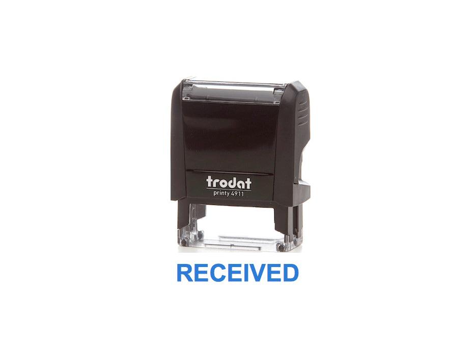 Trodat Printy 4911 Stamp “RECEIVED” – Blue