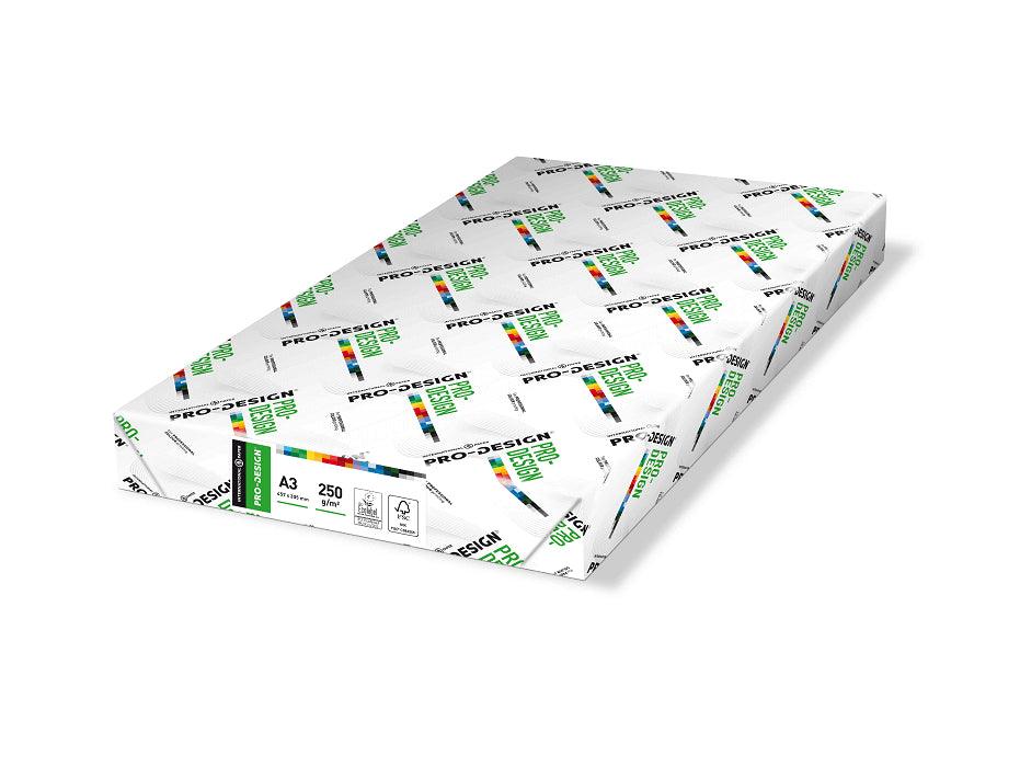 Pro Design Color Laser Copy Paper White A3 Size 250gsm 125sheets/ream