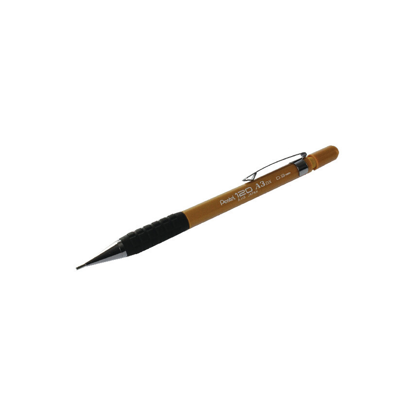 Pentel A319 120 A3 Mechanical Pencil – 0.9mm, Yellow (Pack of 12)