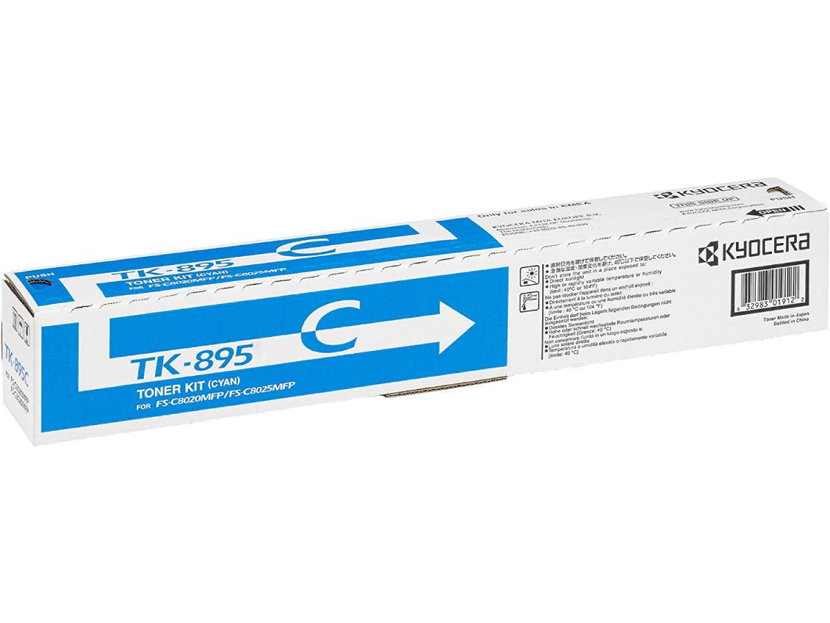 Kyocera TK‚Äì895C Cyan Toner Kit