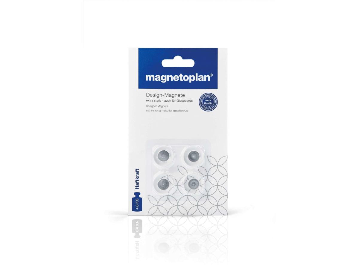 Magnetoplan Innovative Design Magnet, 4pcs/pack (COP 1681010)