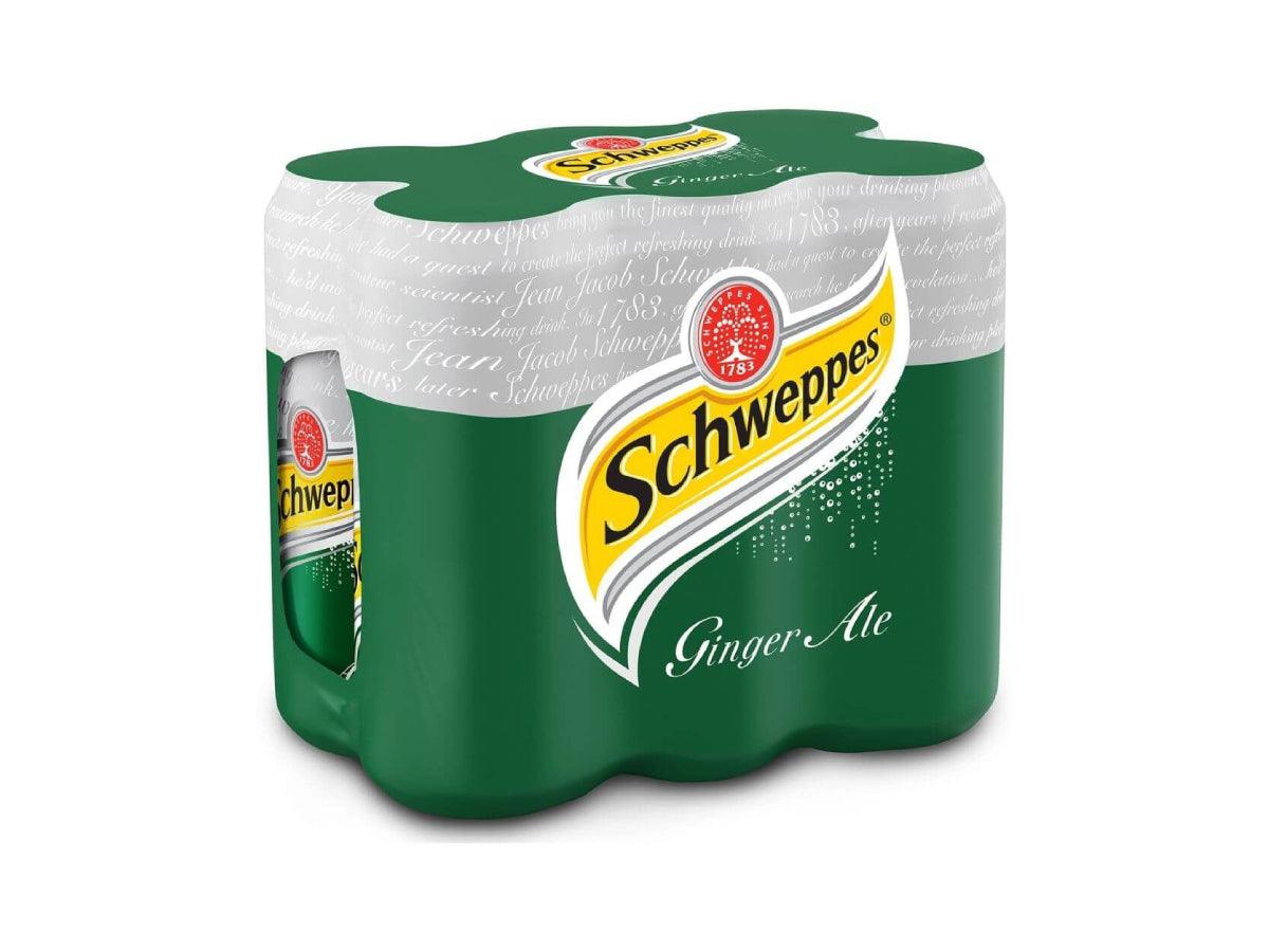 Schweppes Ginger Ale 250ml, 6pcs/pack