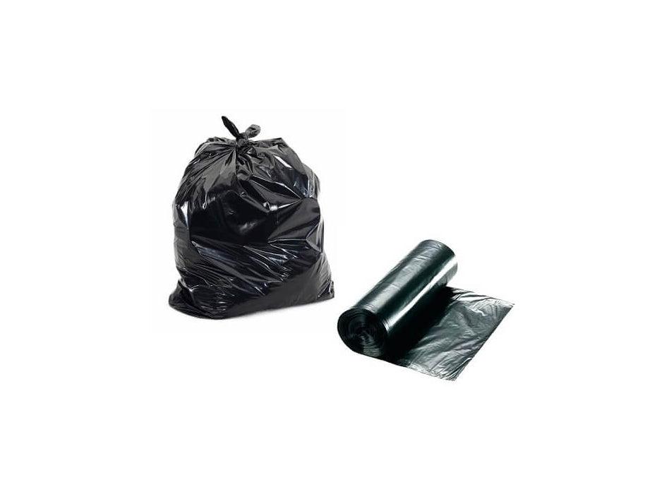 Club Plastic, Trash Bags, 20 Gallons, Black, 15pcs/pack