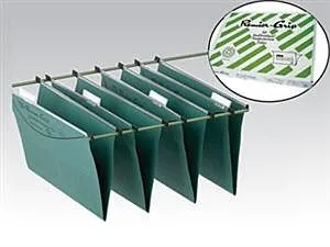 Premier Grip Suspension/Hanging Files, FS Size, 50/box, Dark Green