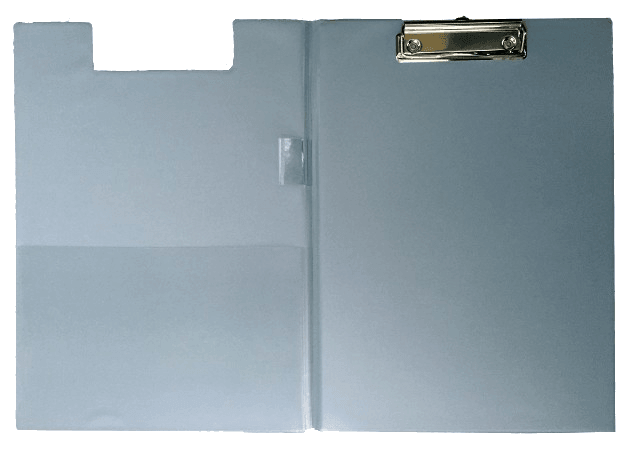 PVC Foldable Clip Board A4, Grey