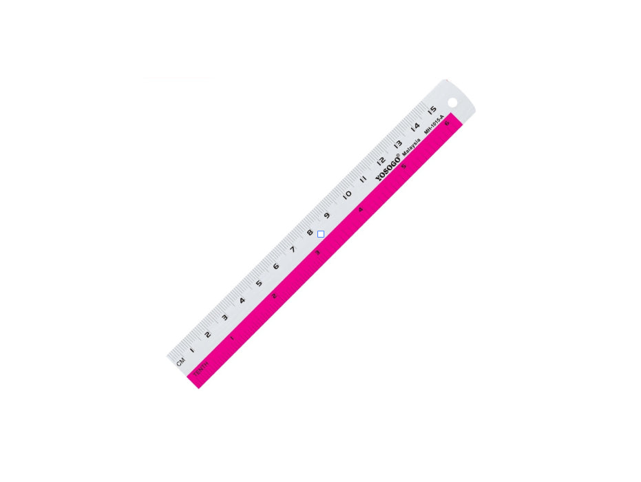 Aluminum Ruler 6″ – 15 cm