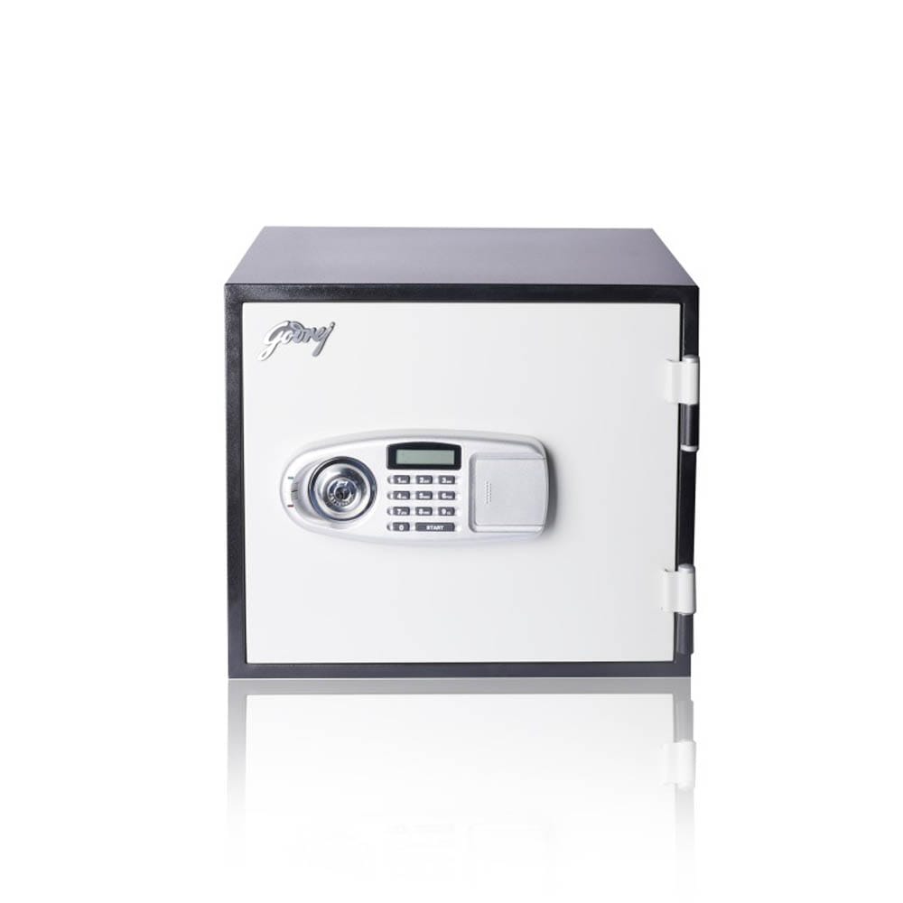SAFIRE FR 20 (Horizontal) - 1EL+ 1KL, 1 Digital + 1 Keylock, Fire Resistant Safe