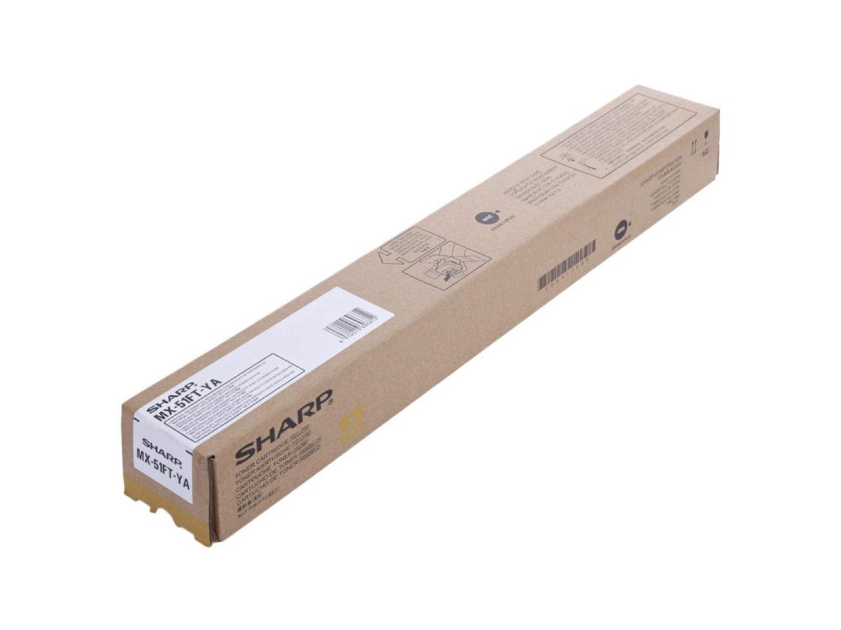 Sharp MX-51FTYA Yellow Toner Cartridge