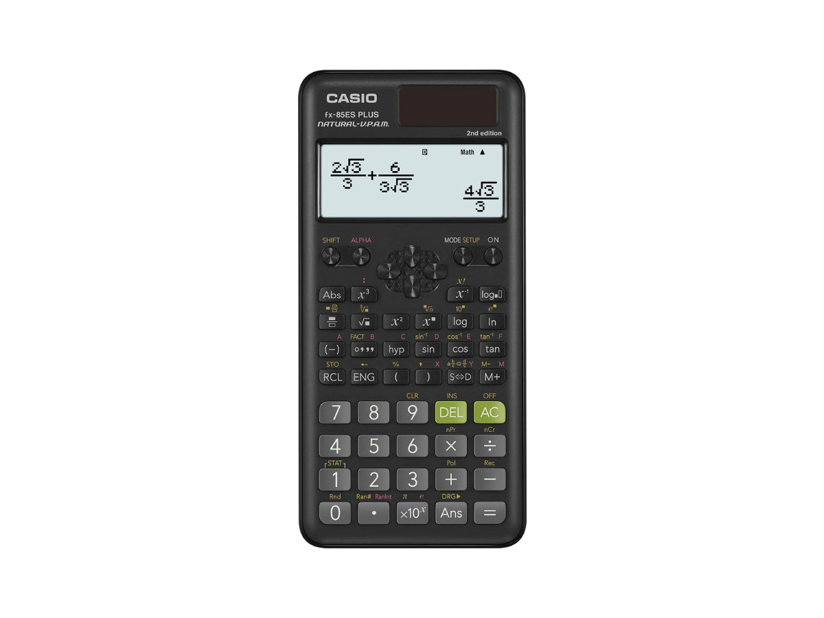 Casio Scientific Calculator FX-85ES Plus – 2nd Edition