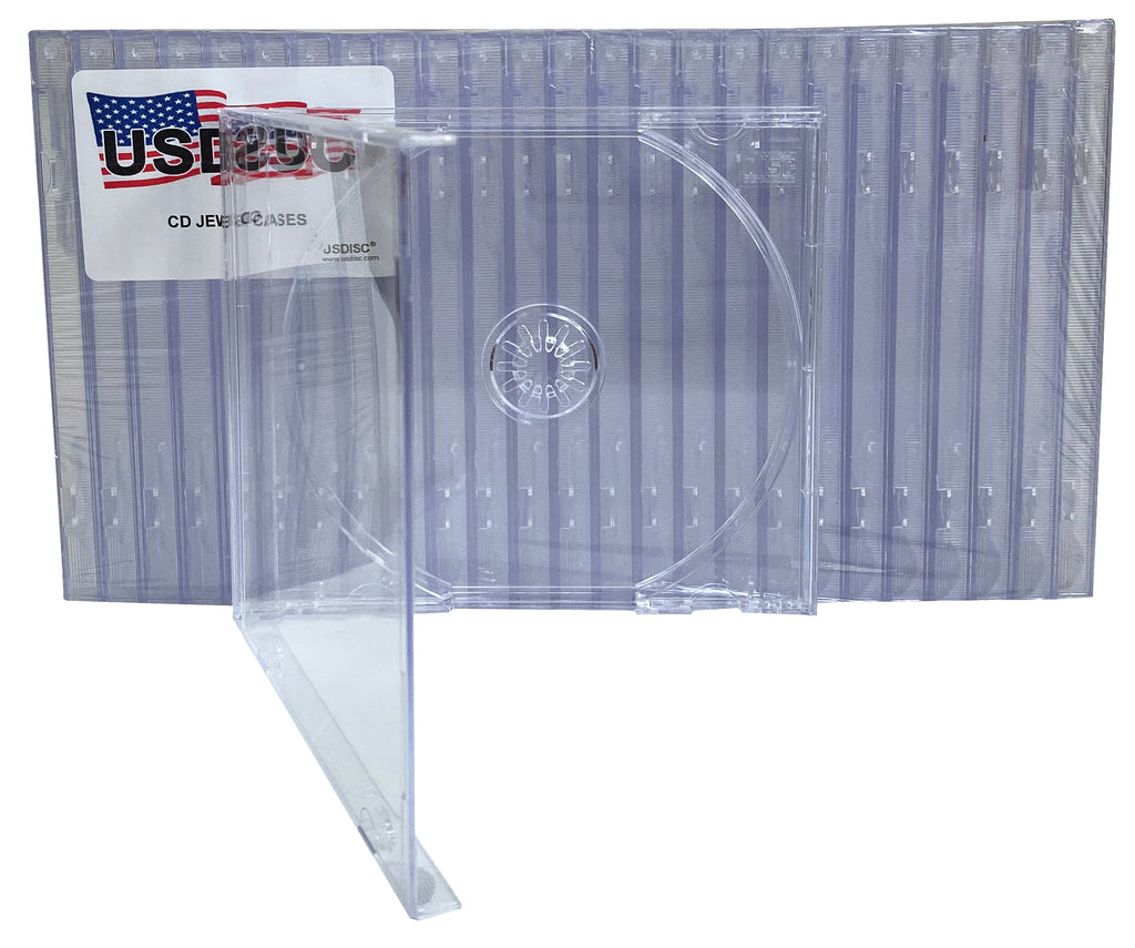 CD Jewel Case Transparent ( Thick Cover )
