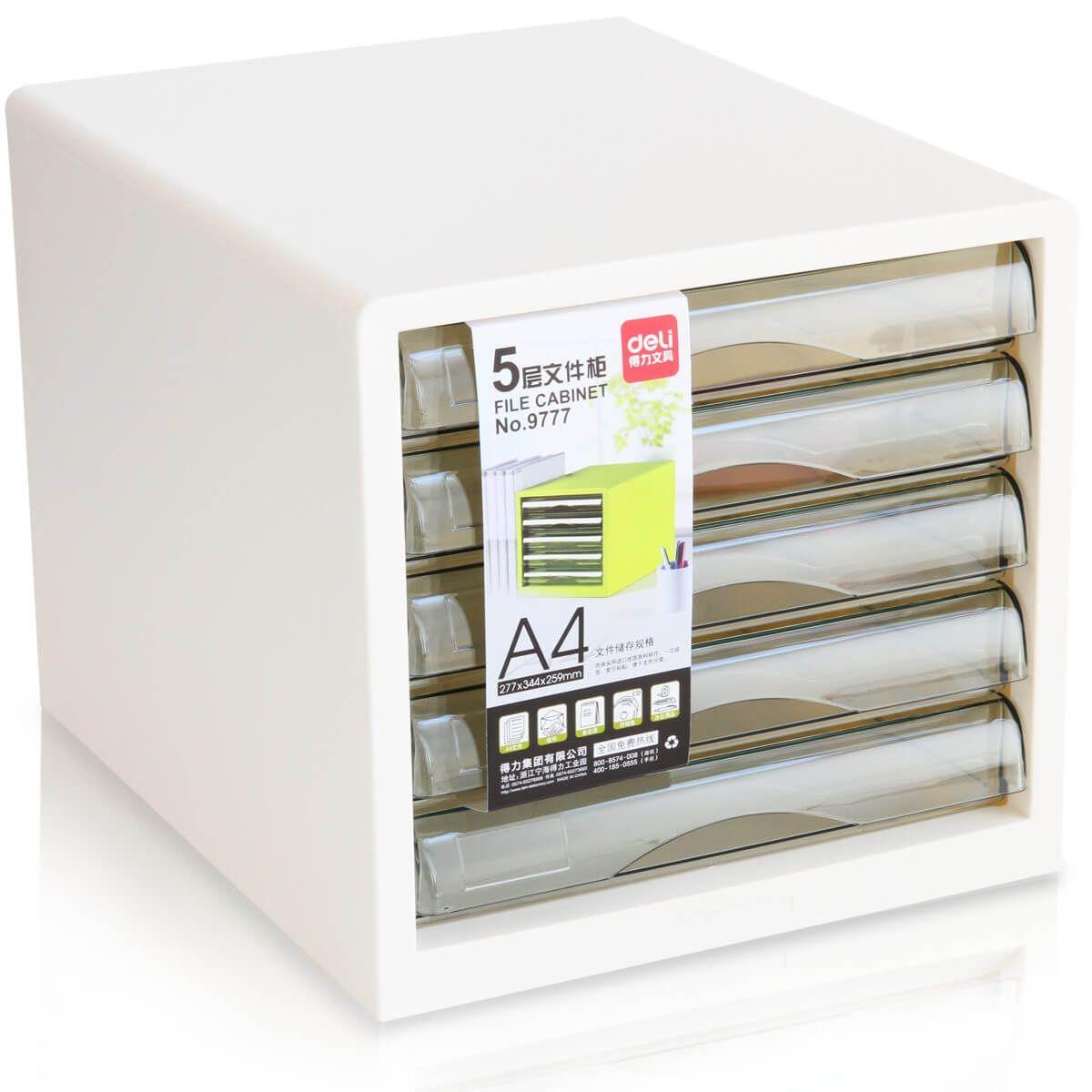 DELI E9777 5-Drawer Cabinet (without Lock)