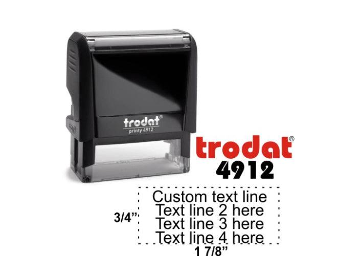 Trodat 4912 Customised Stamp