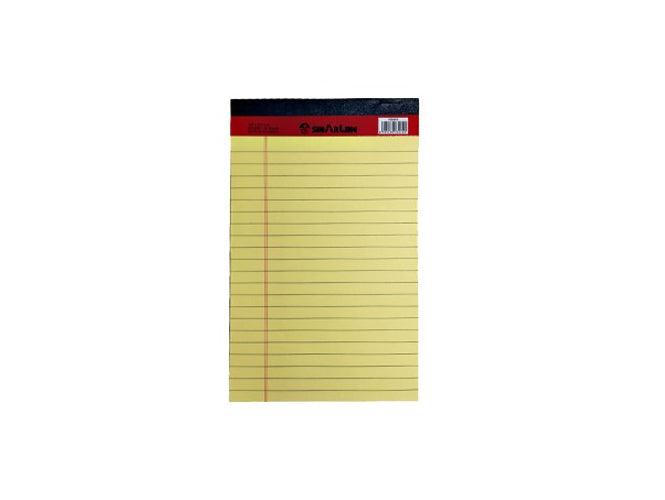 Sinarline Legal Pad A5, 56gsm, 40 Sheets, Line Ruled, Yellow