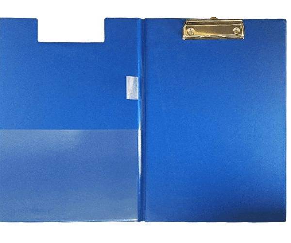 PVC Foldable Clip Board A4, Blue
