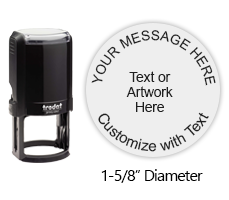 Trodat 4642 Customized Stamp, Orange