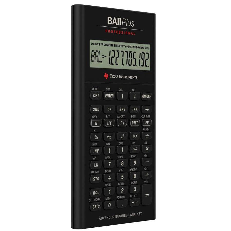 Texas Instruments BAII Plus Professional Calculator