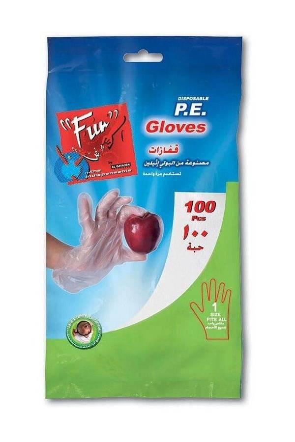 Fun Glove Clear 100pcs-pack