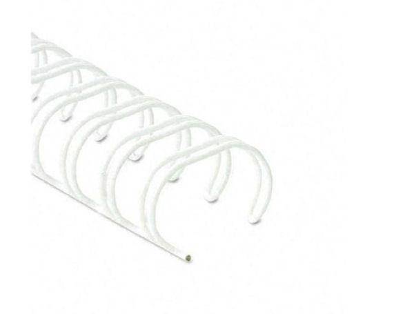 Fellowes Wire Binding Rings, 34 Loops, 6mm, 100/box, White