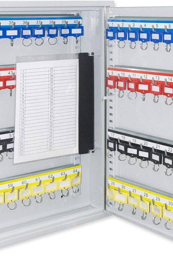 Metal Key Cabinet-64 Keys Capacity (FSKCTS64)