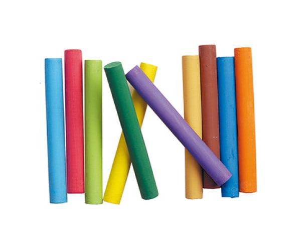 High Quality Dustless Chalks, Color, 10 pcs/Box