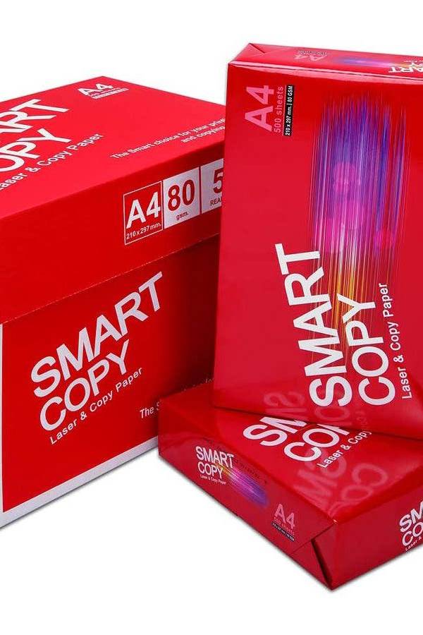Smart Copy Paper, A4 Size, 80 Gsm, 5 Reams/Box