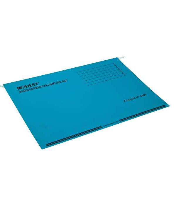 Modest MS927 Suspension / Hanging Files, FS Size, Blue, 50/Box