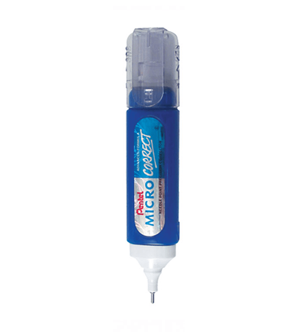 Pentel ZL31 Fine Point Correction Pen, 12ml (Pack of 12)