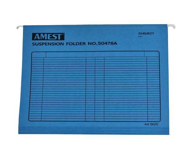 Amest Suspension File A4 50/box Blue