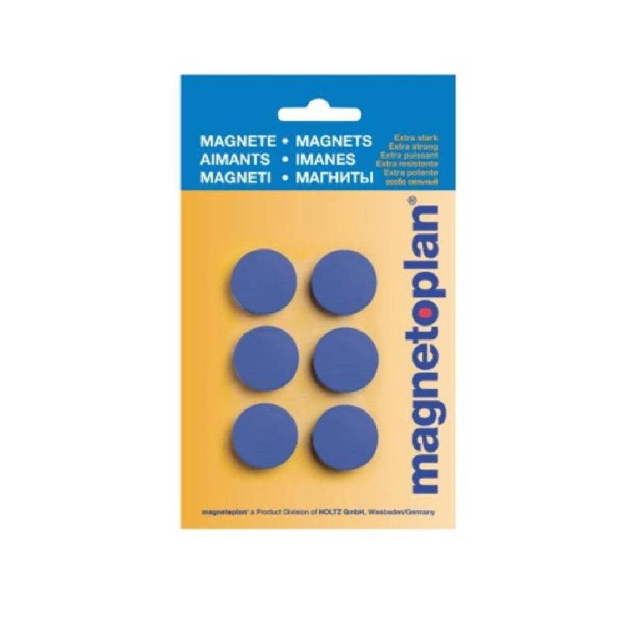 Magnetoplan Discofix Magnet 6pcs-pack Dark Blue COP16645614