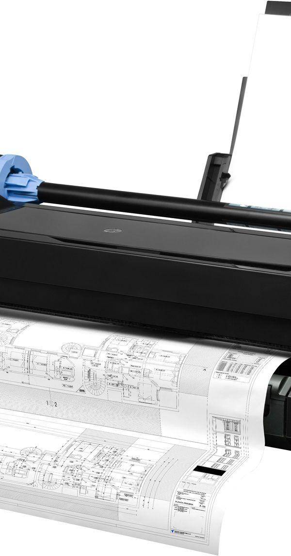 HP Designjet T120 24″ ePrinter¬† Wi-Fi connectivity – CQ891A