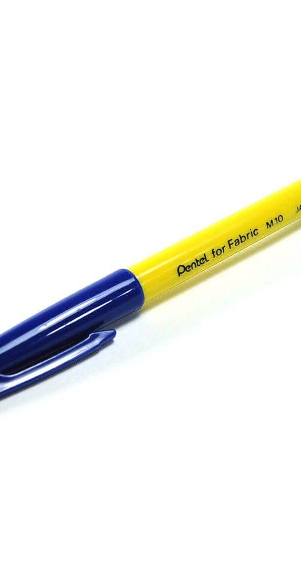 Pentel M10 Fine Point Fabric Marker, Blue