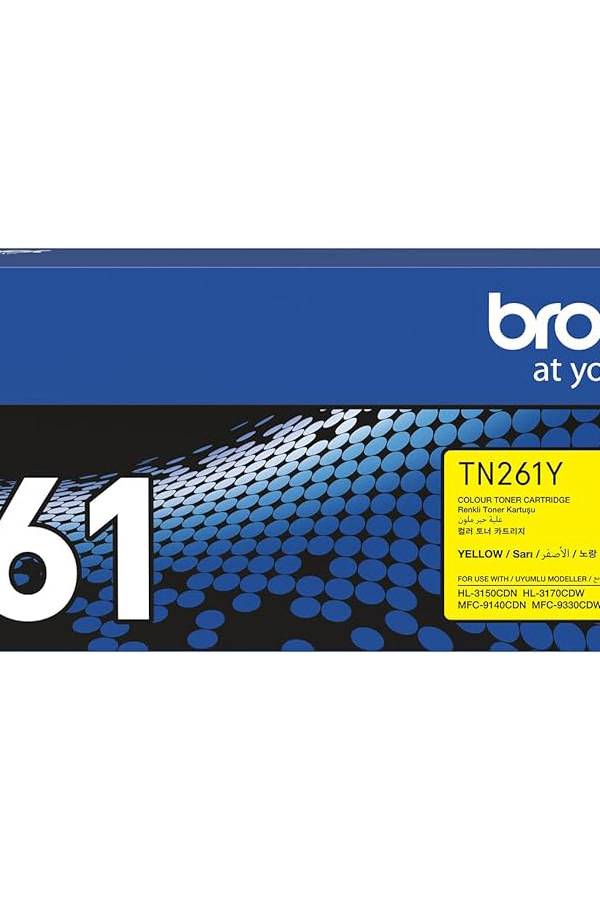 Brother TN-261Y Yellow Toner Cartridge